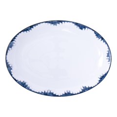 Iris No.2 Large Oval Platter