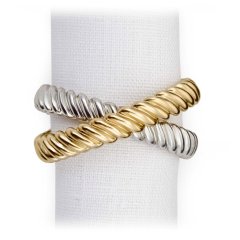 Deco Twist Napkin Jewels, Set of 4