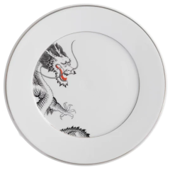 Vitruv Fortune Dragon Dessert Plate