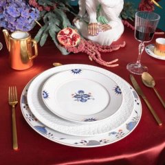 N°41 Noble Blue Dessert Plate