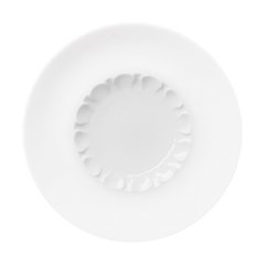 Evolution Rimmed Plate with Structured Well