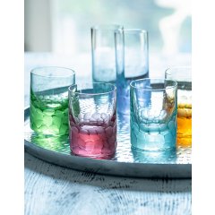 Assorted Pebble Shot Glasses, Set of 6