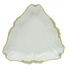 Princess Victoria Gray Triangle Dish