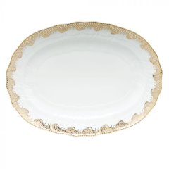 Herend Gold Edge Platter