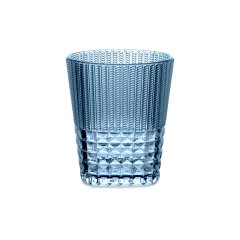 Acrylic Water Glass Blue Grey