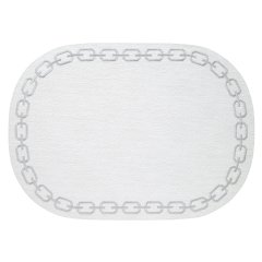 Chains Oval Placemat, Set of 4