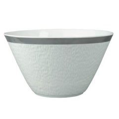 Mineral Irise Platinum Cone Shaped Salad Bowl