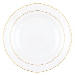 Golden Edge Dessert Plate