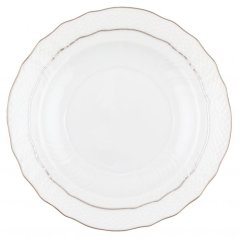 Platinum Edge Salad Plate