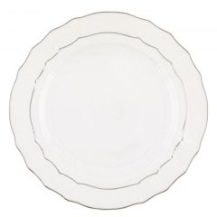 Platinum Edge Dinner Plate