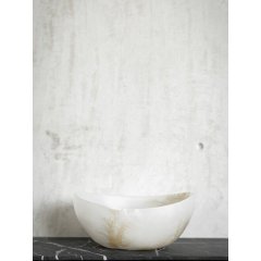 Monica Calderon 13" Almond Resin Bowl