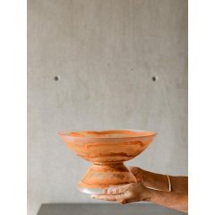 Monica Calderon Balay Resin Pedestal Bowl