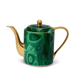 Malachite Teapot