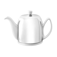 Salam White Mirror Teapot