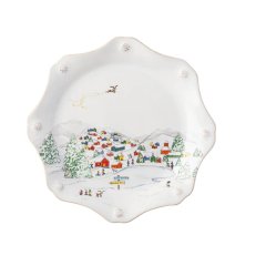 Berry & Thread North Pole Dessert/Salad Plate, Set of 4