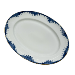 Iris No.2 Medium Oval Platter