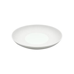 Bolero White Satin Pasta Plate