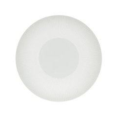 Bolero White Satin Pasta Plate