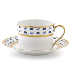 La Bocca Bleu Tea Cup