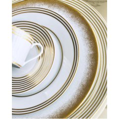 Latitudes Gold Cake Stand