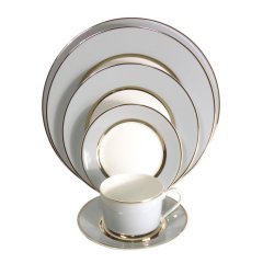 Recamier Platinum Dessert plate