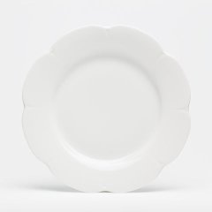 Nymphea Dessert Plate - White