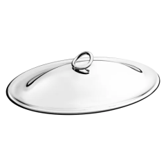 Vertigo Silver-Plated Oval Cover