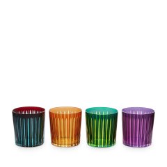 Prism Double Old Fashioned Glasses - Set of 4