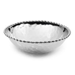 Paloma 6.5” Round Bowl with Braided Wire