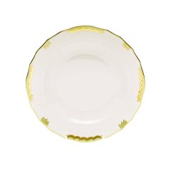 Princess Victoria Green Dessert Plate