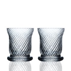 Quinn Optic Votive Holders, Set of 2