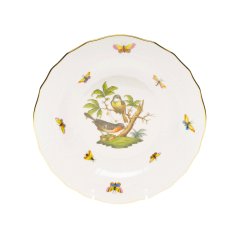 Rothschild Bird Green Dessert Plate