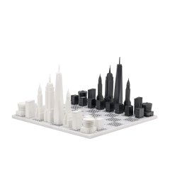 The New York City Chess Set - Acrylic Edition