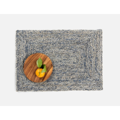 Zoey Slate Blue Placemat, Set of 4