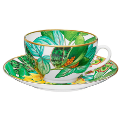 Passifolia Breakfast Cup and Saucer