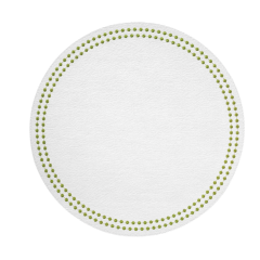 Pearls Round Placemat, Set of 4