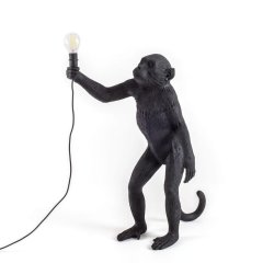 The Monkey Lamp Black - Standing Version