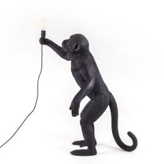 The Monkey Lamp Black - Standing Version