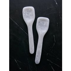 Monica Calderon Resin Simple Salad Servers