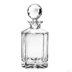 Square Bottle 00J99 Lead Crystal