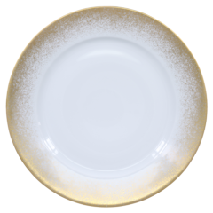 Fire Yellow Gold Dinner Plate