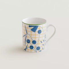 A Walk in the Garden Blue Mug