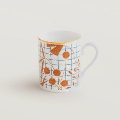 A Walk in the Garden Orange Mug