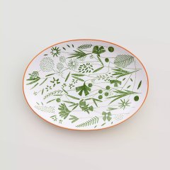 A Walk in the Garden Oval Platter
