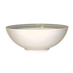 Arcades Grey Gold Salad Bowl