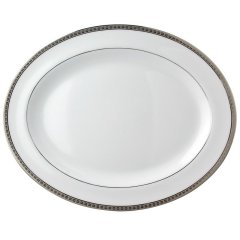 Athéna Platinum 13" Oval Platter