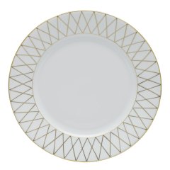 Golden Trellis Dinner Plate