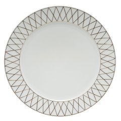 Golden Trellis Charger Plate