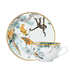 Carnets D'Equator Tea Cup and Saucer