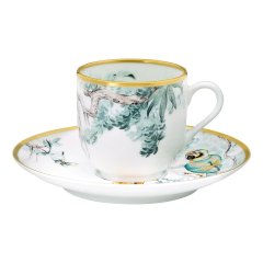 Carnets d'Equateur Coffee Cup and Saucer